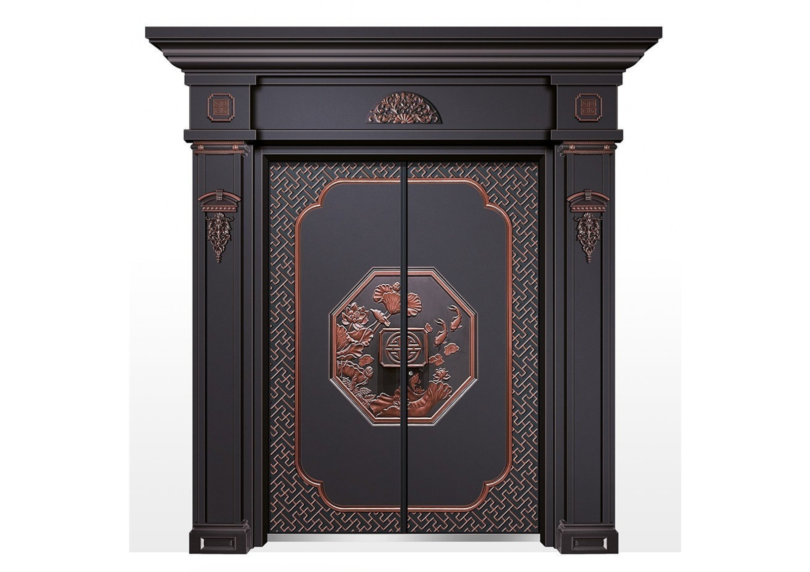Cửa Thép 2 Cánh Cao Cấp Luxury - CD01