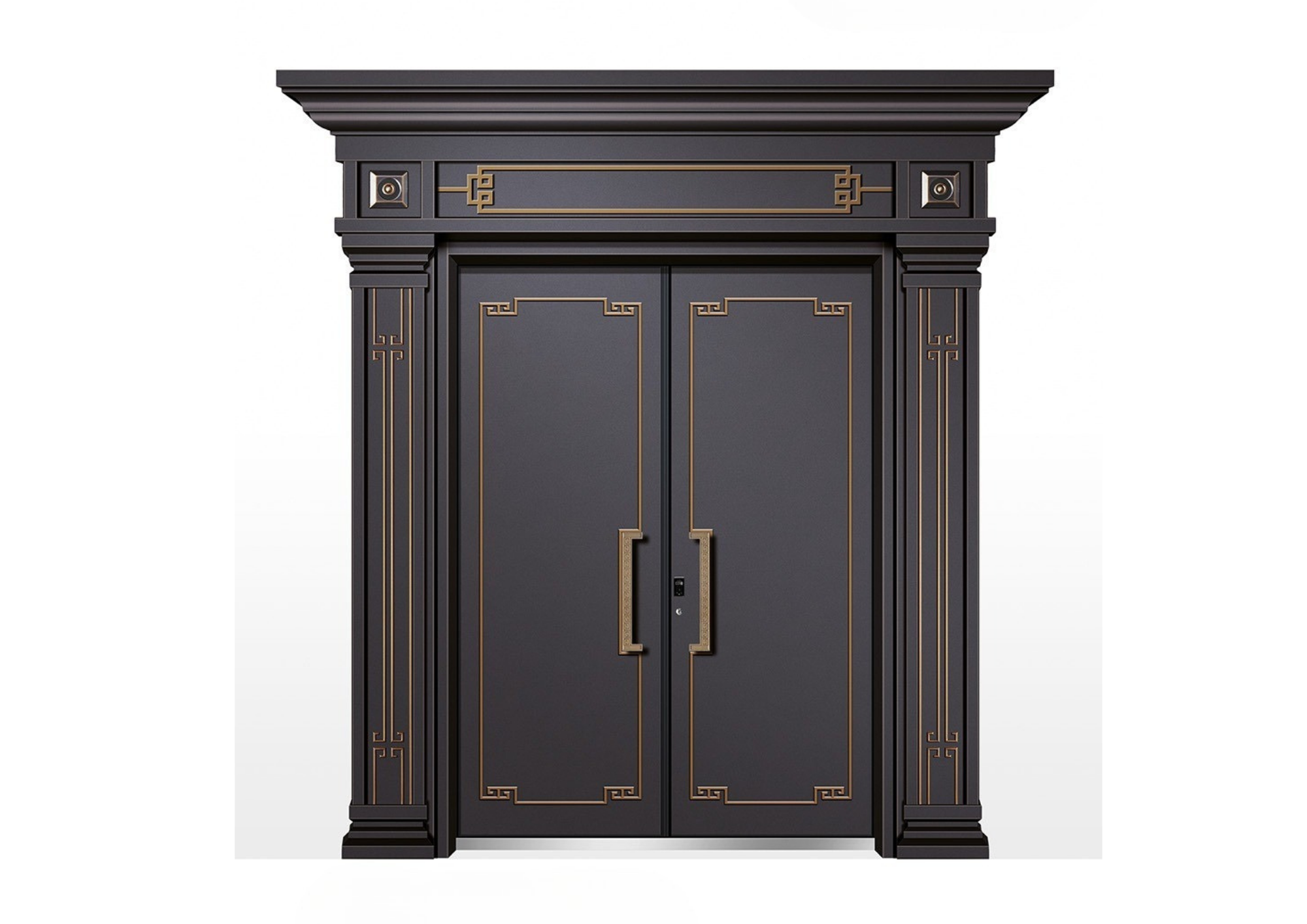 Cửa Thép 2 Cánh Cao Cấp Luxury - CD03