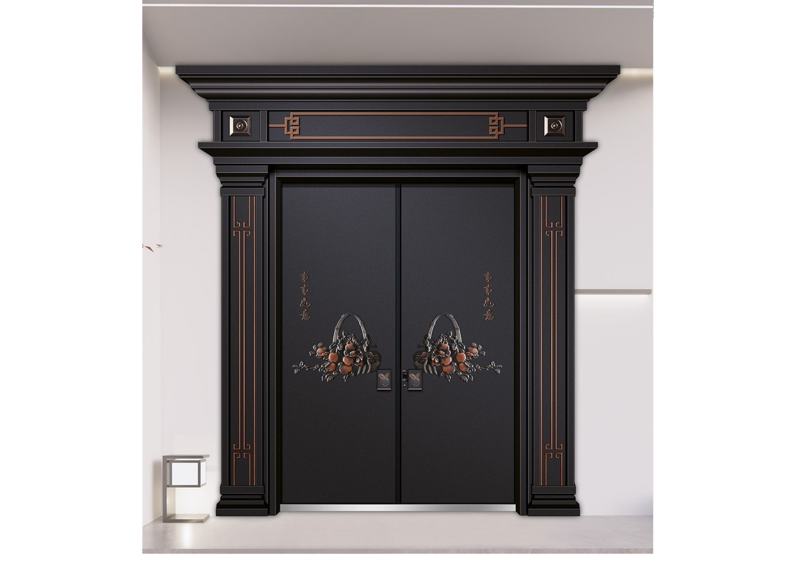 Cửa Thép 2 Cánh Cao Cấp Luxury - CD04