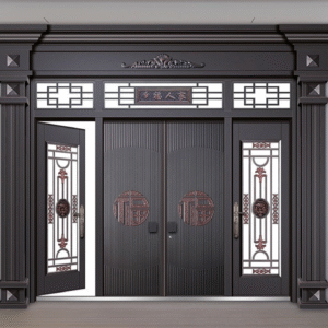 Cửa Thép 4 Cánh Cao Cấp CC11