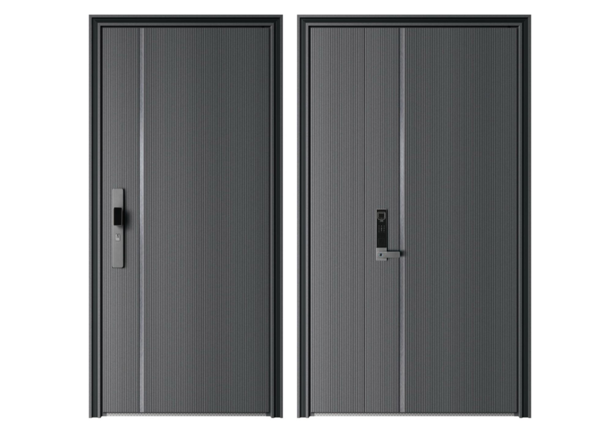 Cửa Thép 1 Cánh Cao Cấp Luxury - CG02