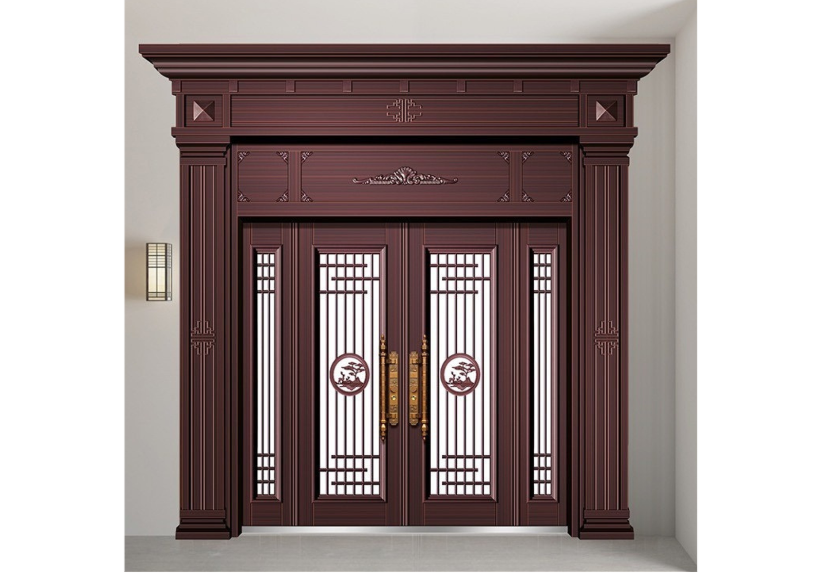 Cửa Thép 4 Cánh Cao Cấp CC38