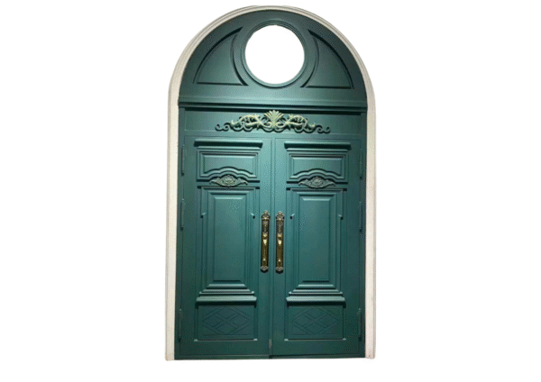 Cửa Thép Khung Vòm Cao Cấp CK07