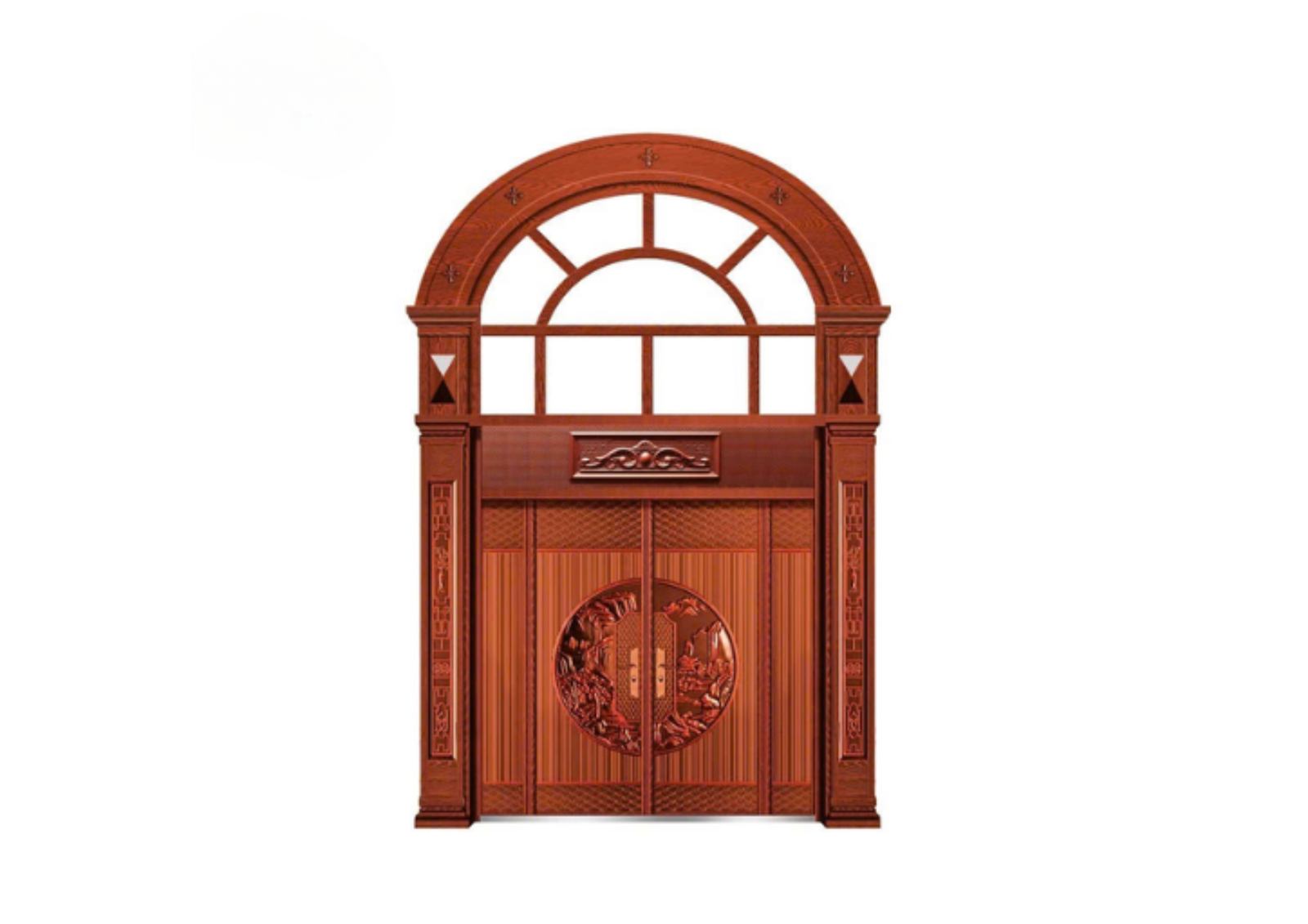 Cửa Thép Khung Vòm Cao Cấp - CC02